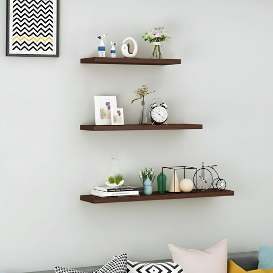Wooden Shelf 70 cm